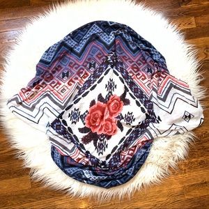 AE southwest rose cocoon kimono wrap 🌹